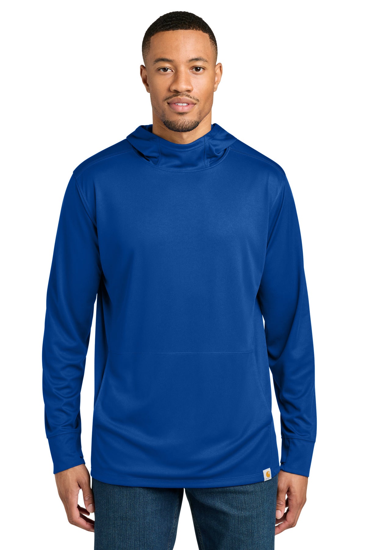 Carhartt Force ®  Sun Defender ™  Long Sleeve Hooded T-Shirt CT106923 | Add Your Logo