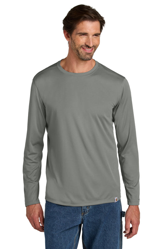 Carhartt Force ®  Sun Defender ™  Long Sleeve T-Shirt CT106972 | Add Your Logo
