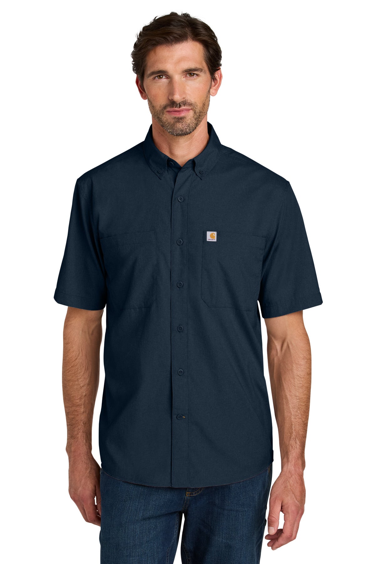 Carhartt Force ®  Sun Defender ™  Short Sleeve Shirt CT107107 | Add Your Logo