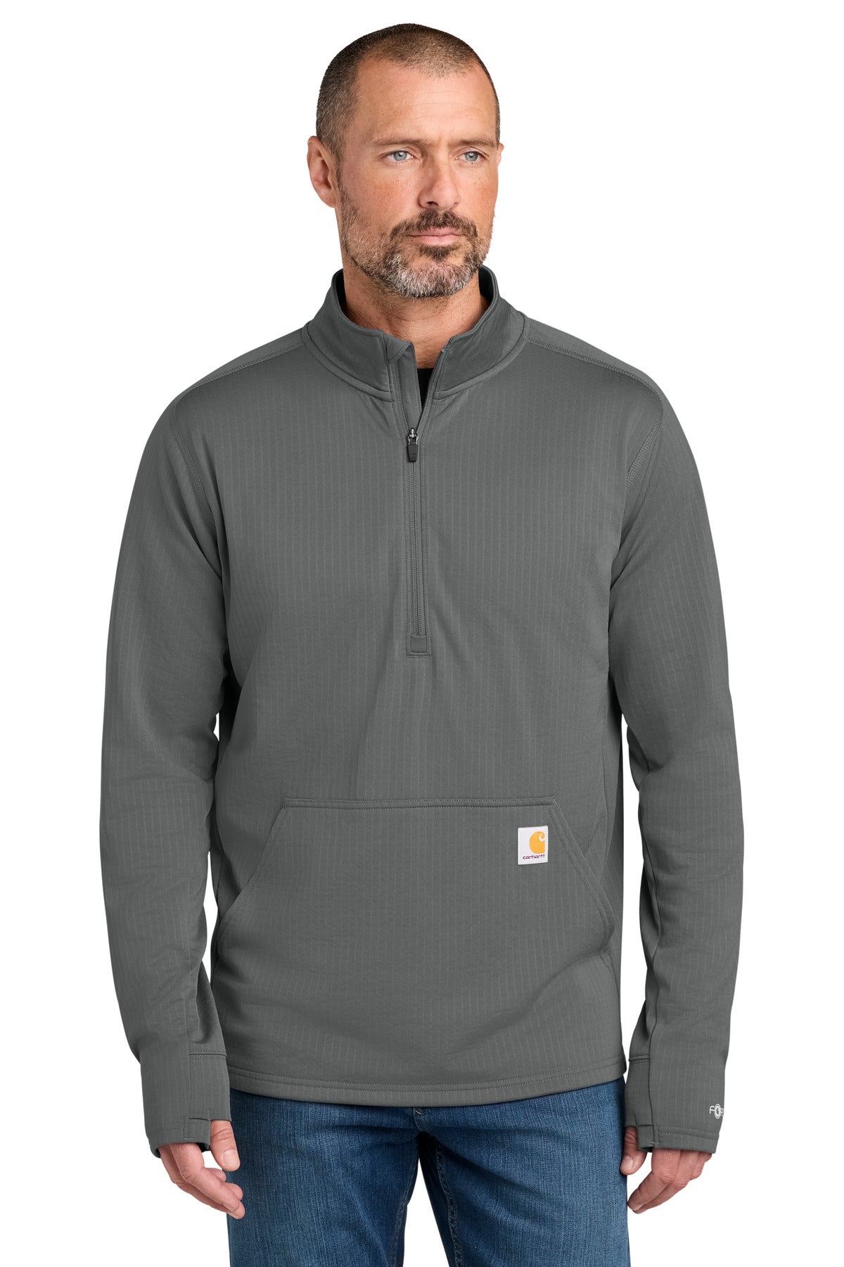 Carhartt Force ®  1/2-Zip Grid Fleece CT107814 | Add Your Logo