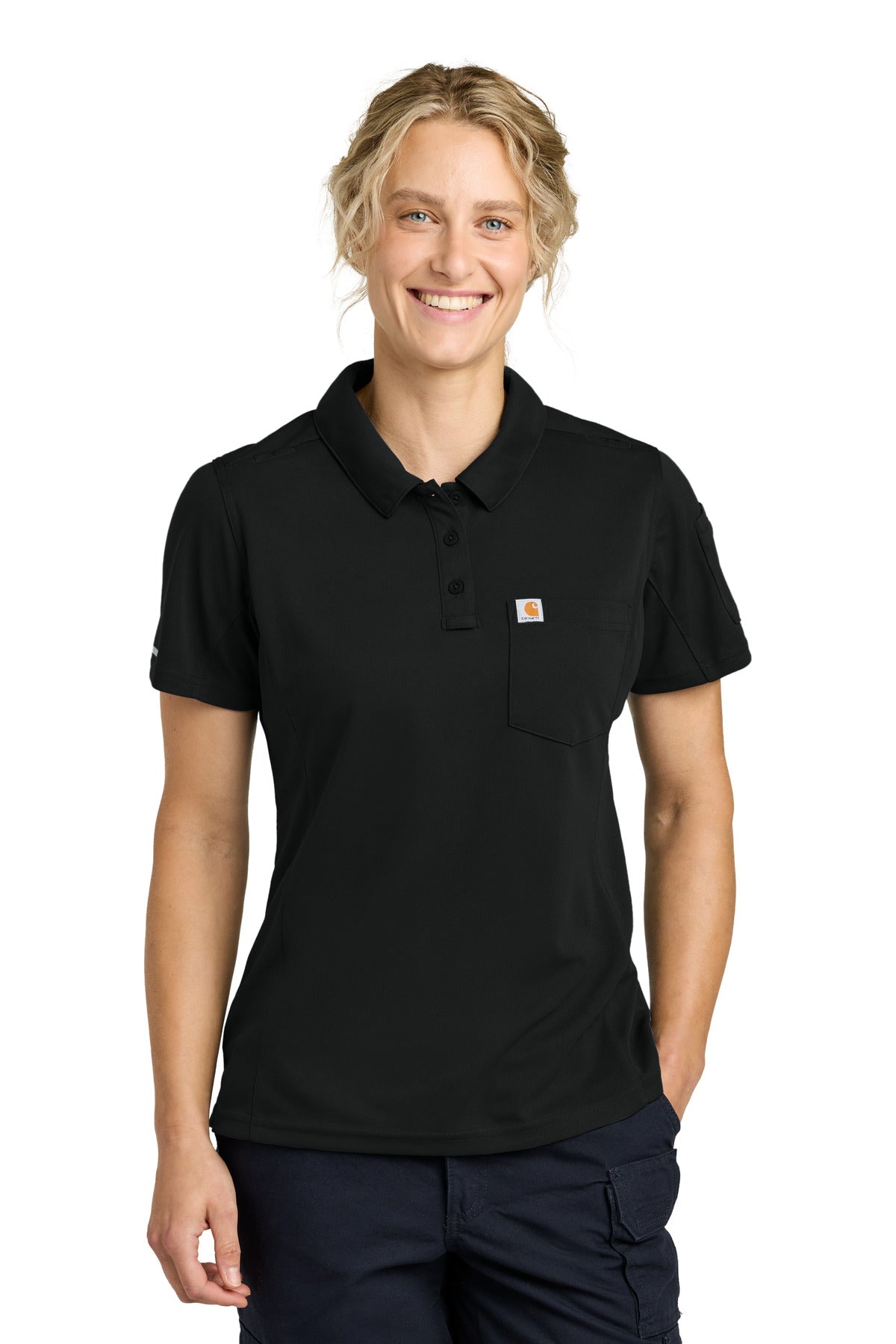 Carhartt ®  Women's FLD & RSCU Polo CTC12119 | Add Your Logo