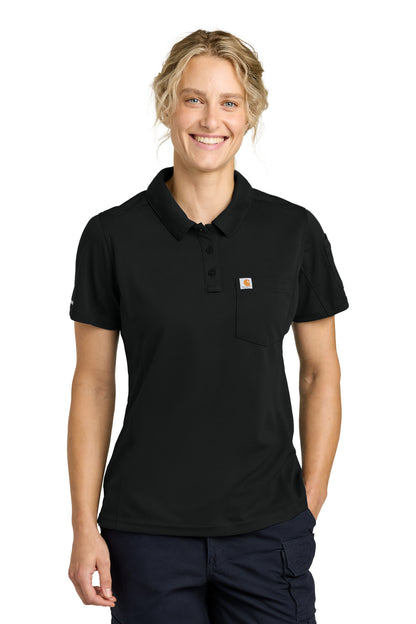 Carhartt ®  Women's FLD & RSCU Polo CTC12119 | Add Your Logo