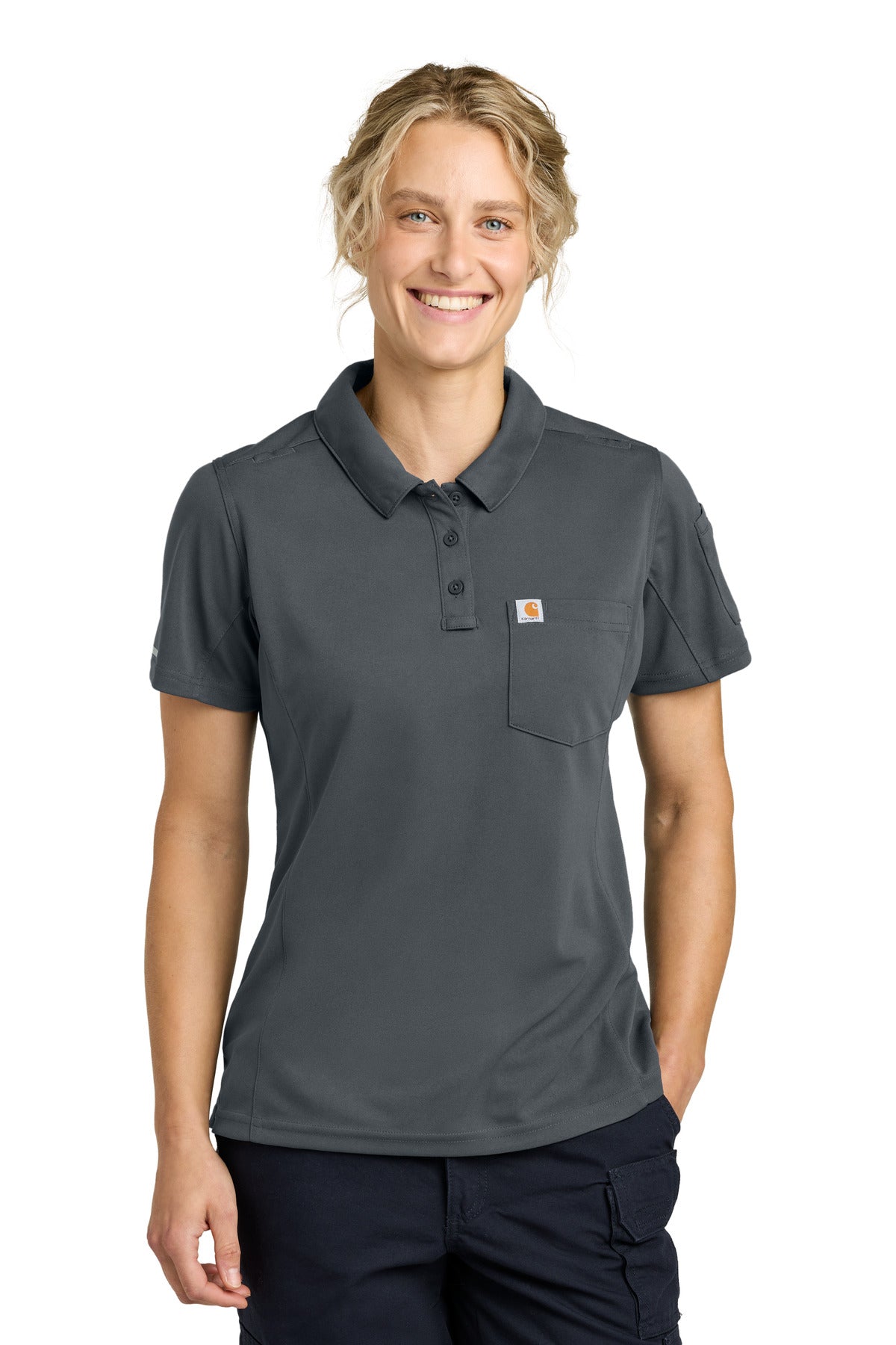 Carhartt ®  Women's FLD & RSCU Polo CTC12119 | Add Your Logo