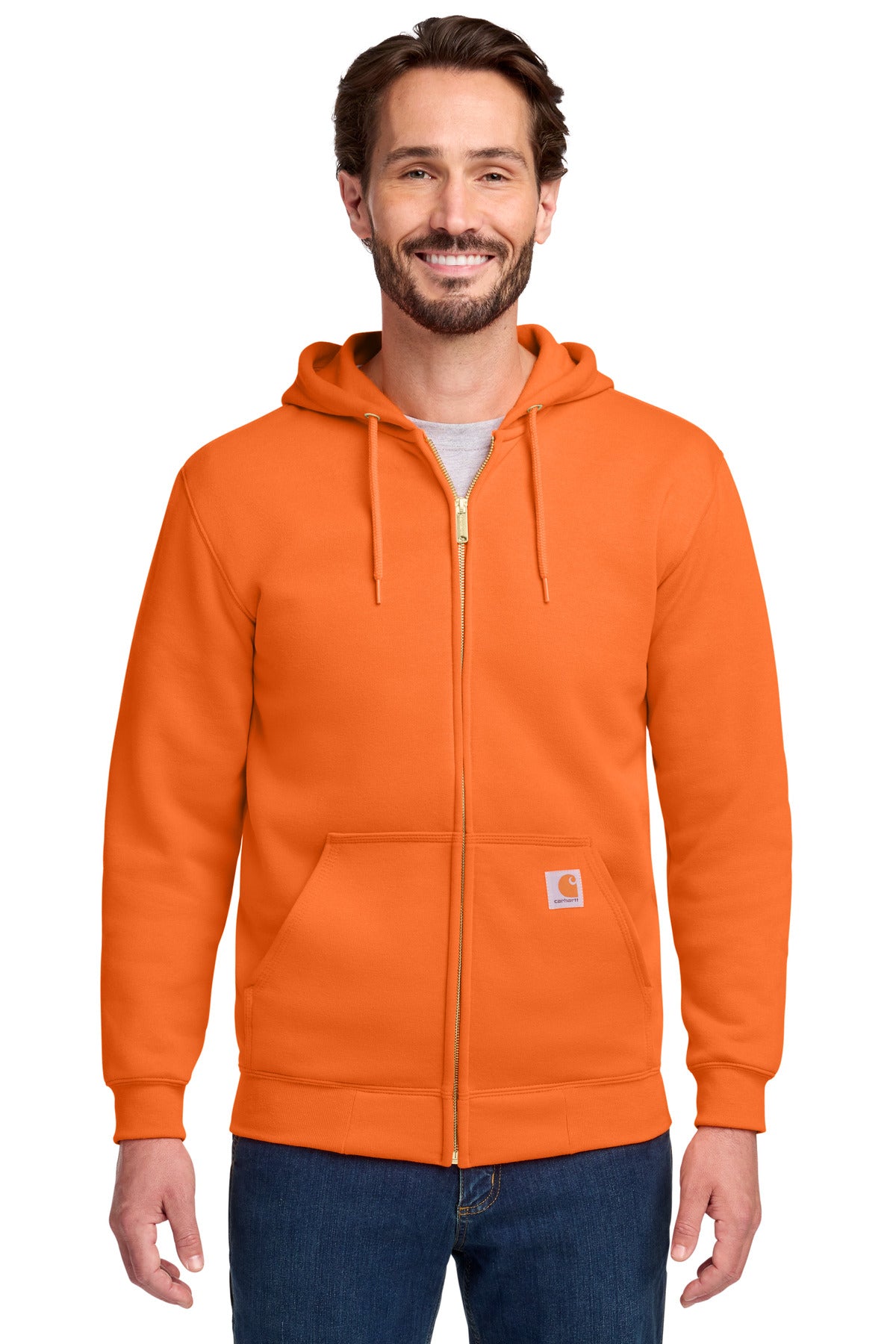 Carhartt  ®  Midweight Hooded Zip-Front Sweatshirt. CTK122 | Add Your Logo