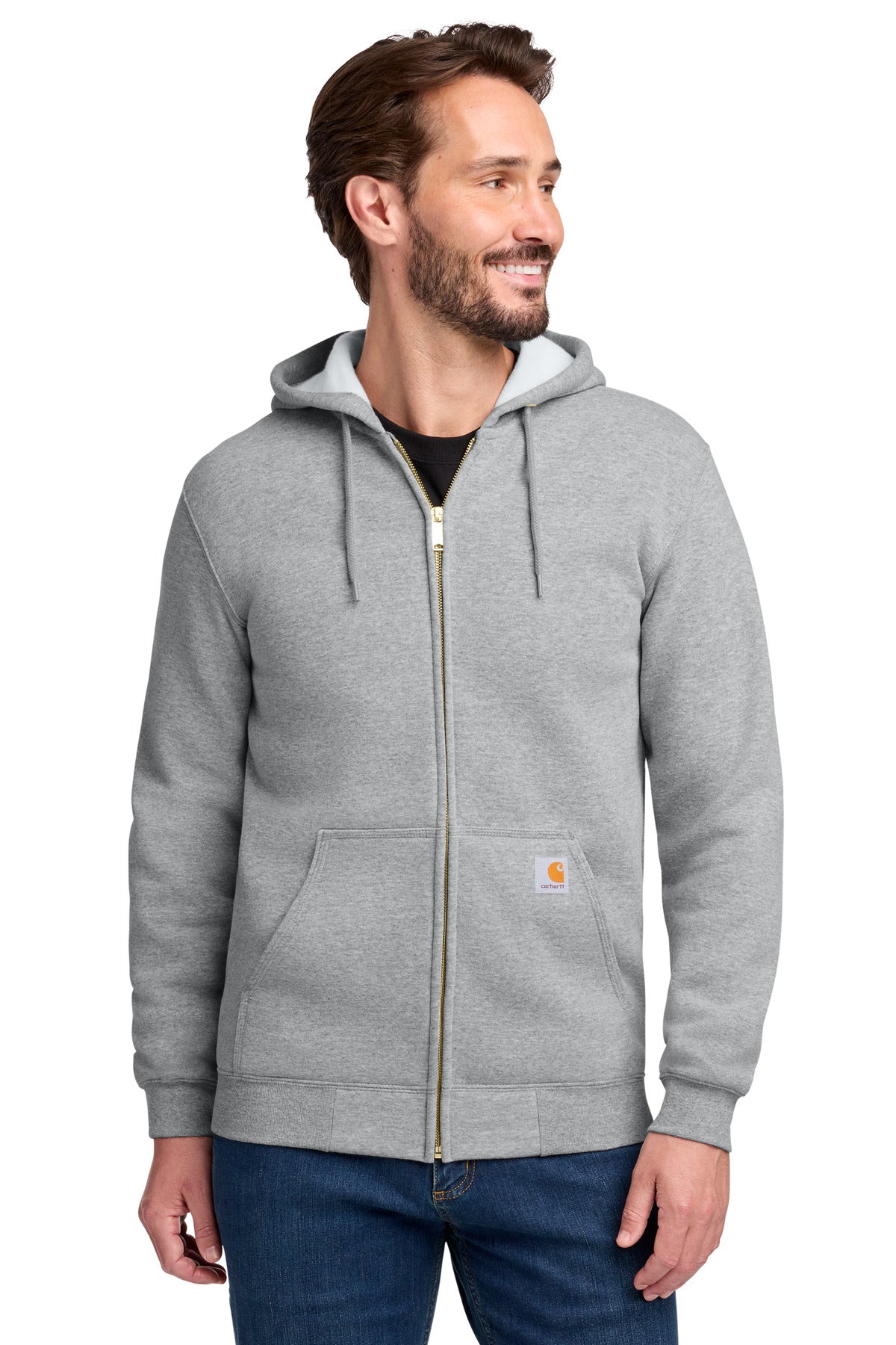 Carhartt  ®  Midweight Hooded Zip-Front Sweatshirt. CTK122 | Add Your Logo