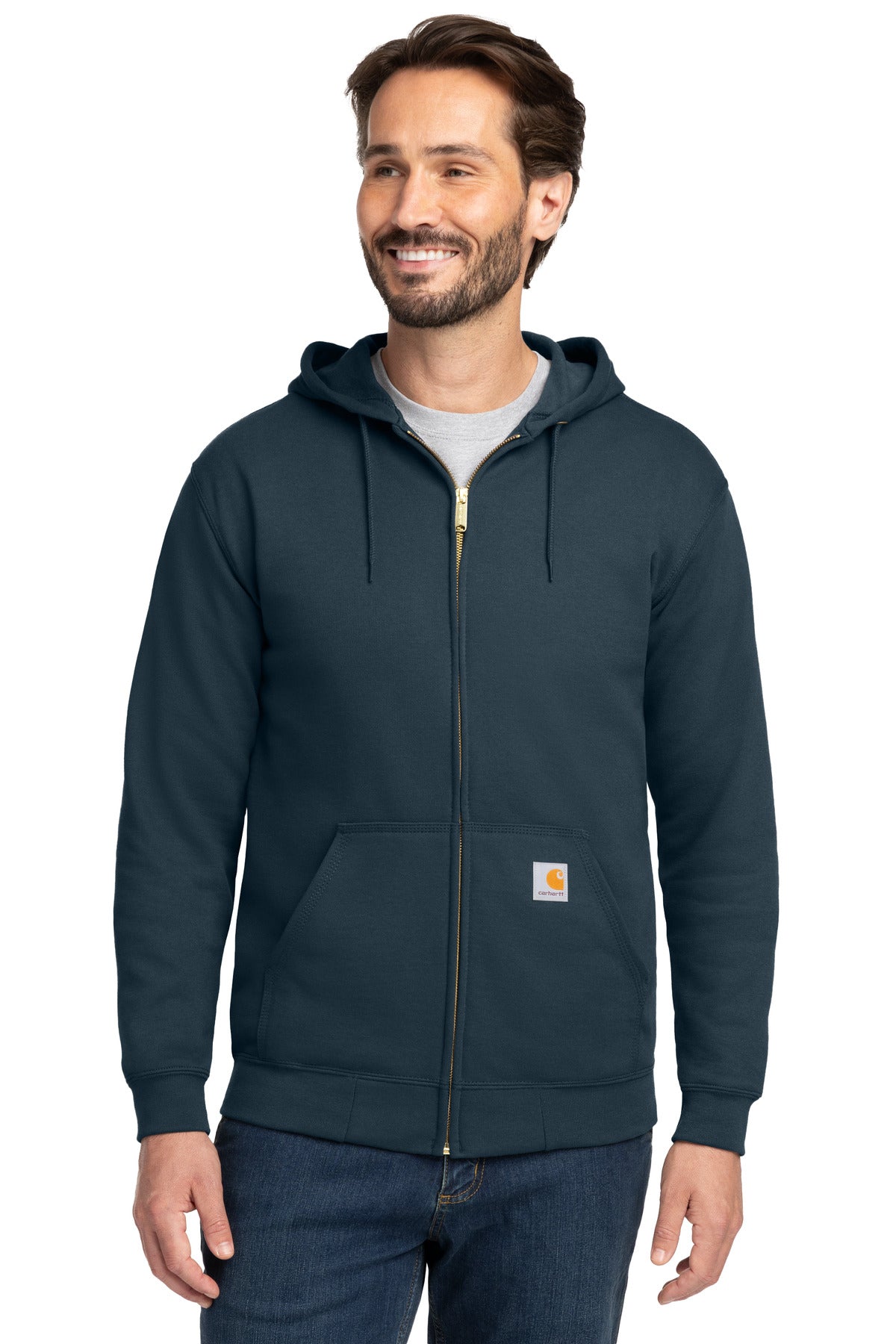 Carhartt  ®  Midweight Hooded Zip-Front Sweatshirt. CTK122 | Add Your Logo
