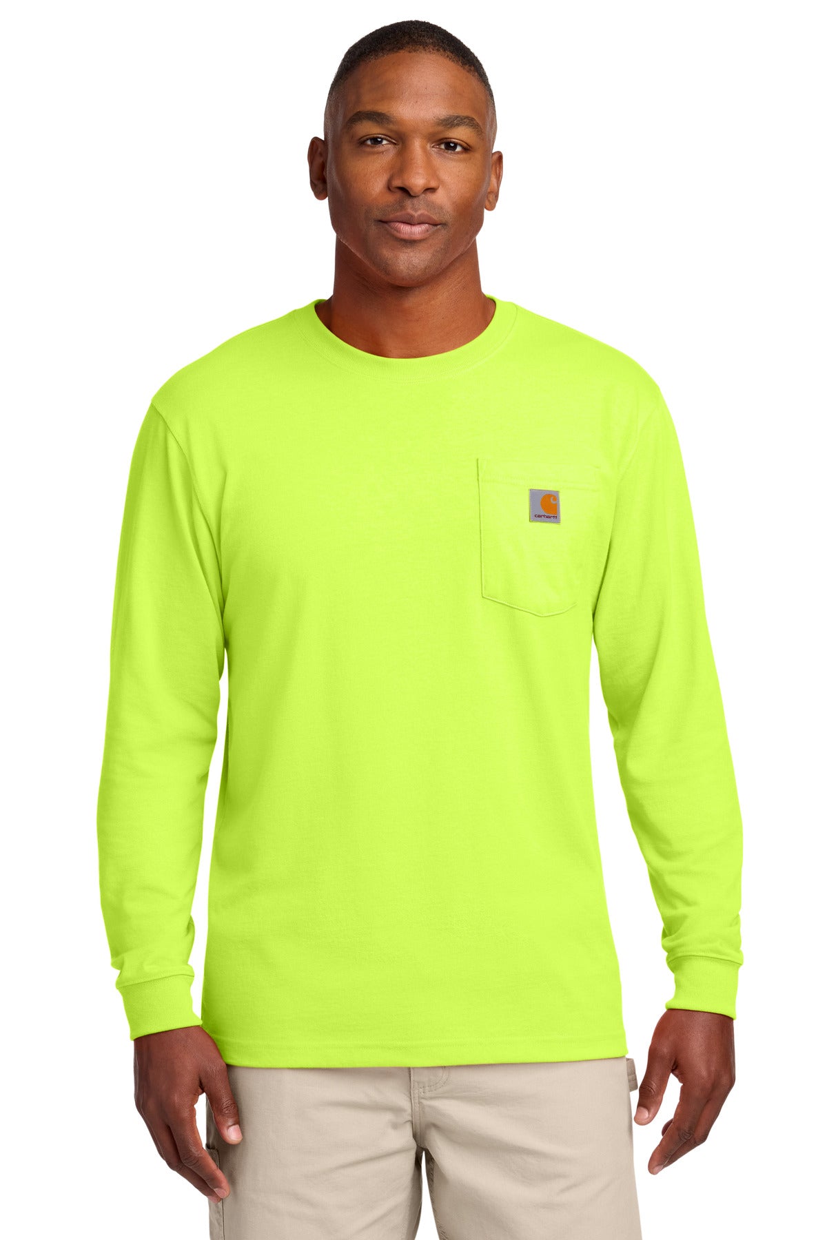 Carhartt    Workwear Pocket Long Sleeve T-Shirt. CTK126