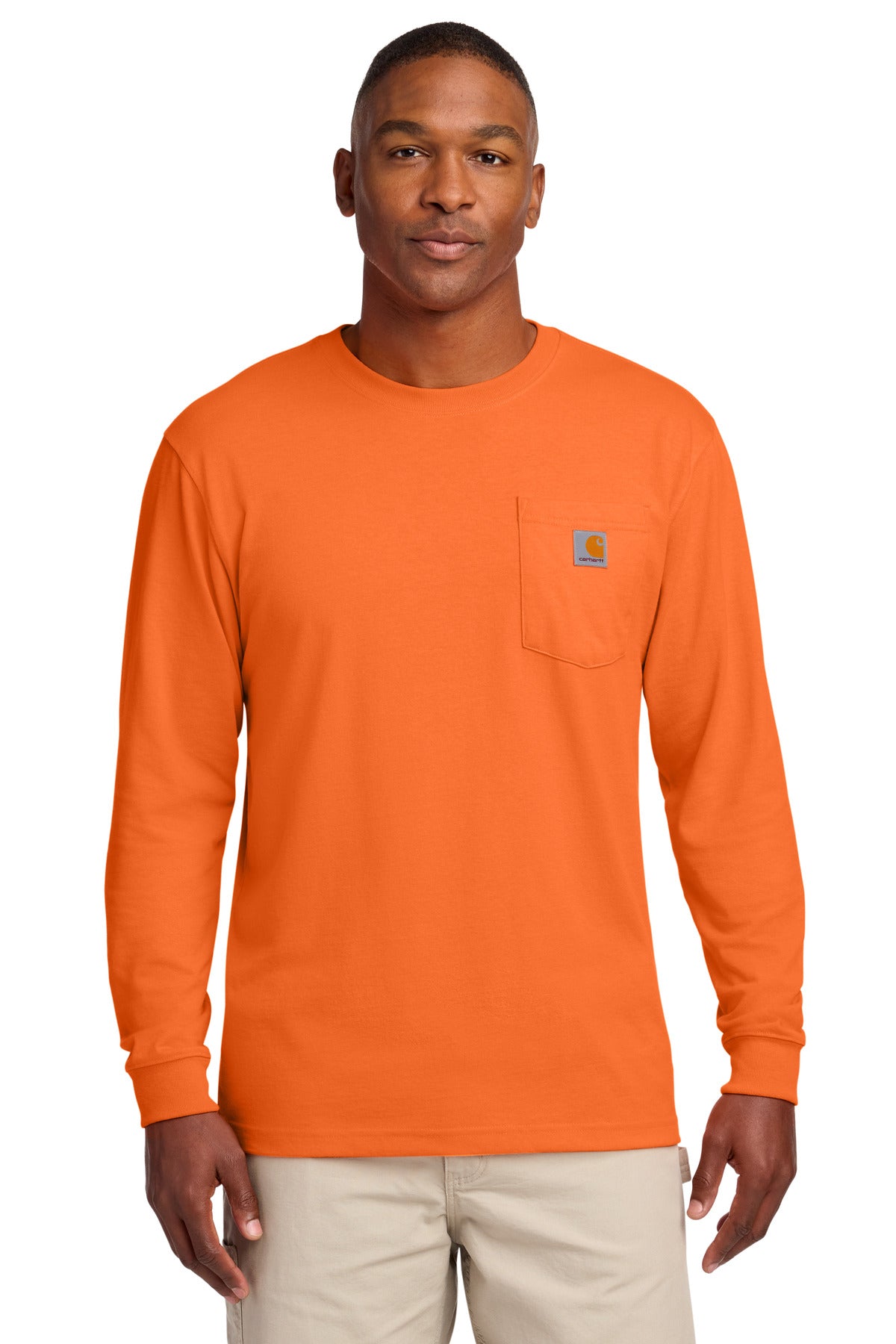 Carhartt    Workwear Pocket Long Sleeve T-Shirt. CTK126