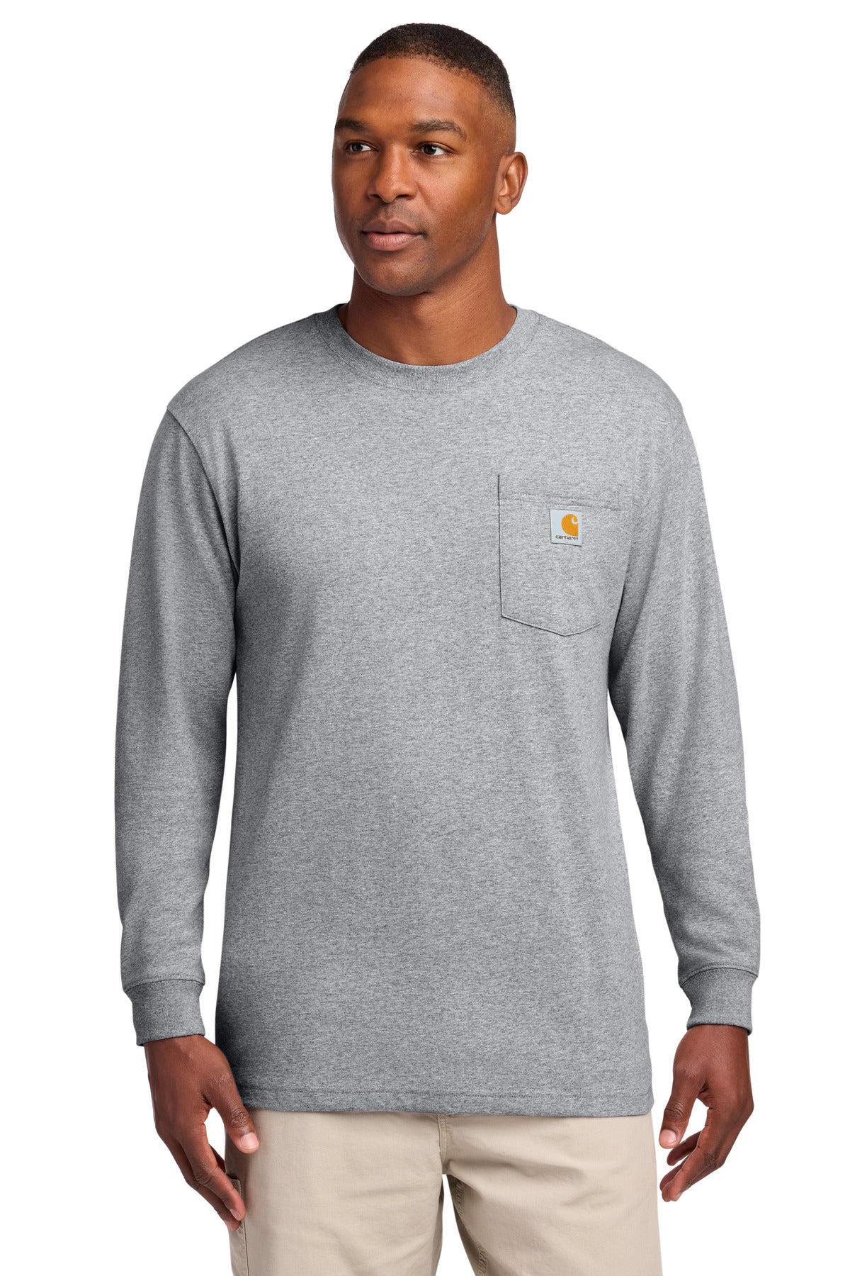 Carhartt    Workwear Pocket Long Sleeve T-Shirt. CTK126