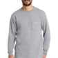 Carhartt    Workwear Pocket Long Sleeve T-Shirt. CTK126