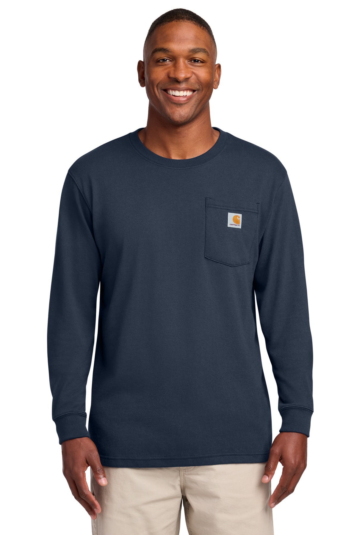 Carhartt    Workwear Pocket Long Sleeve T-Shirt. CTK126