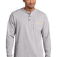 Carhartt   Long Sleeve Henley T-Shirt CTK128