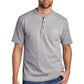 Carhartt   Short Sleeve Henley T-Shirt CTK84