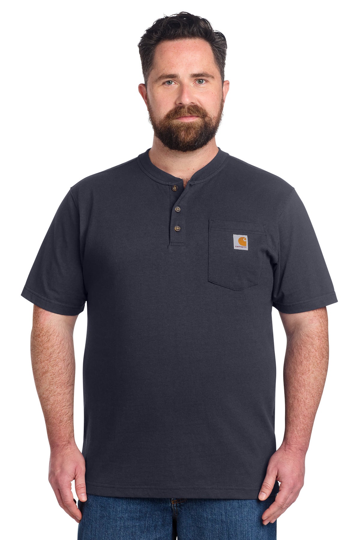 Carhartt   Short Sleeve Henley T-Shirt CTK84