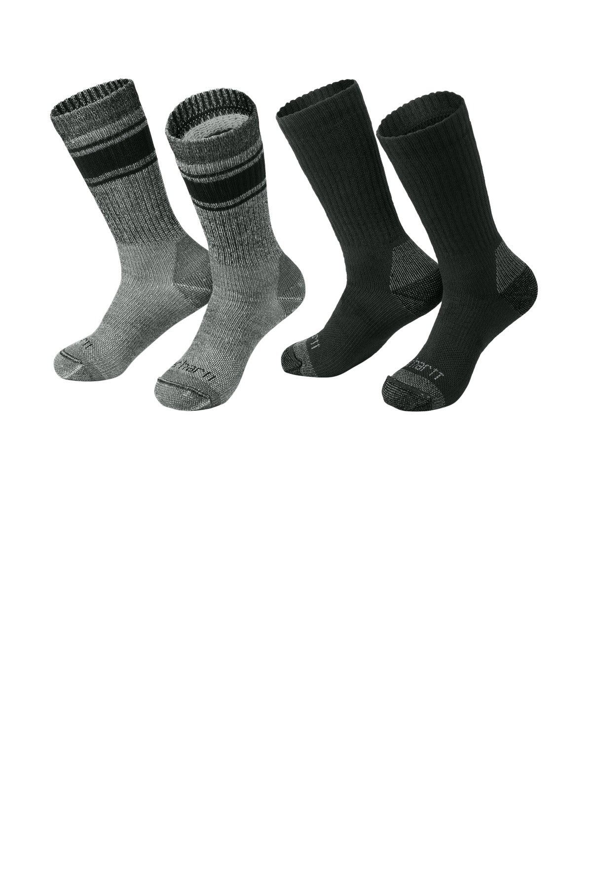 Carhartt ®  Heavyweight Crew Sock (4-Pack) CTSC1054 | Add Your Logo