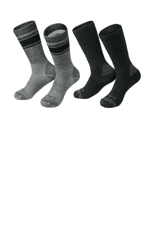 Carhartt ®  Heavyweight Crew Sock (4-Pack) CTSC1054 | Add Your Logo