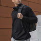 UNRL Crossover Hoodie II – Black