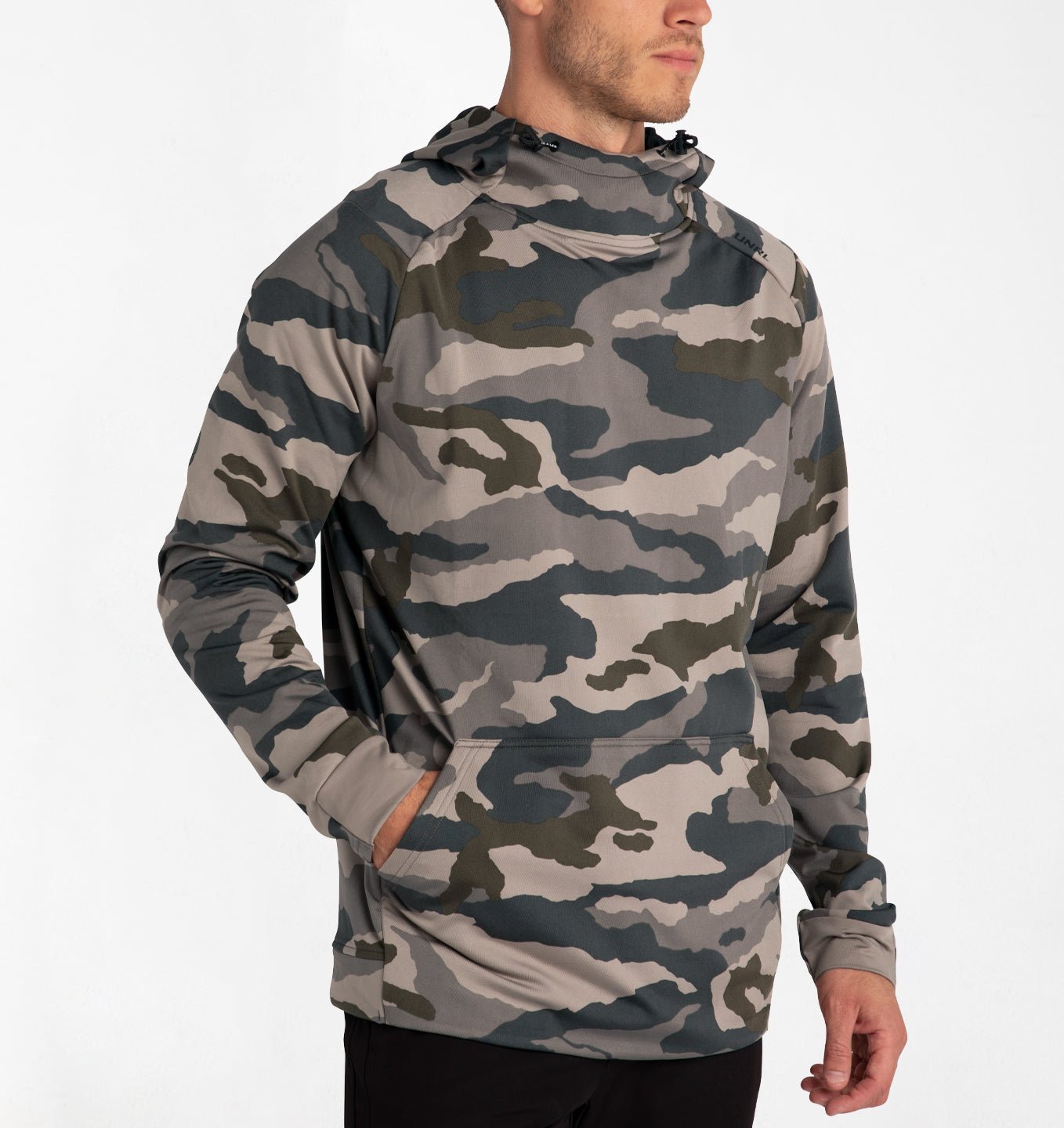UNRL Crossover Hoodie II – Woodland Camo