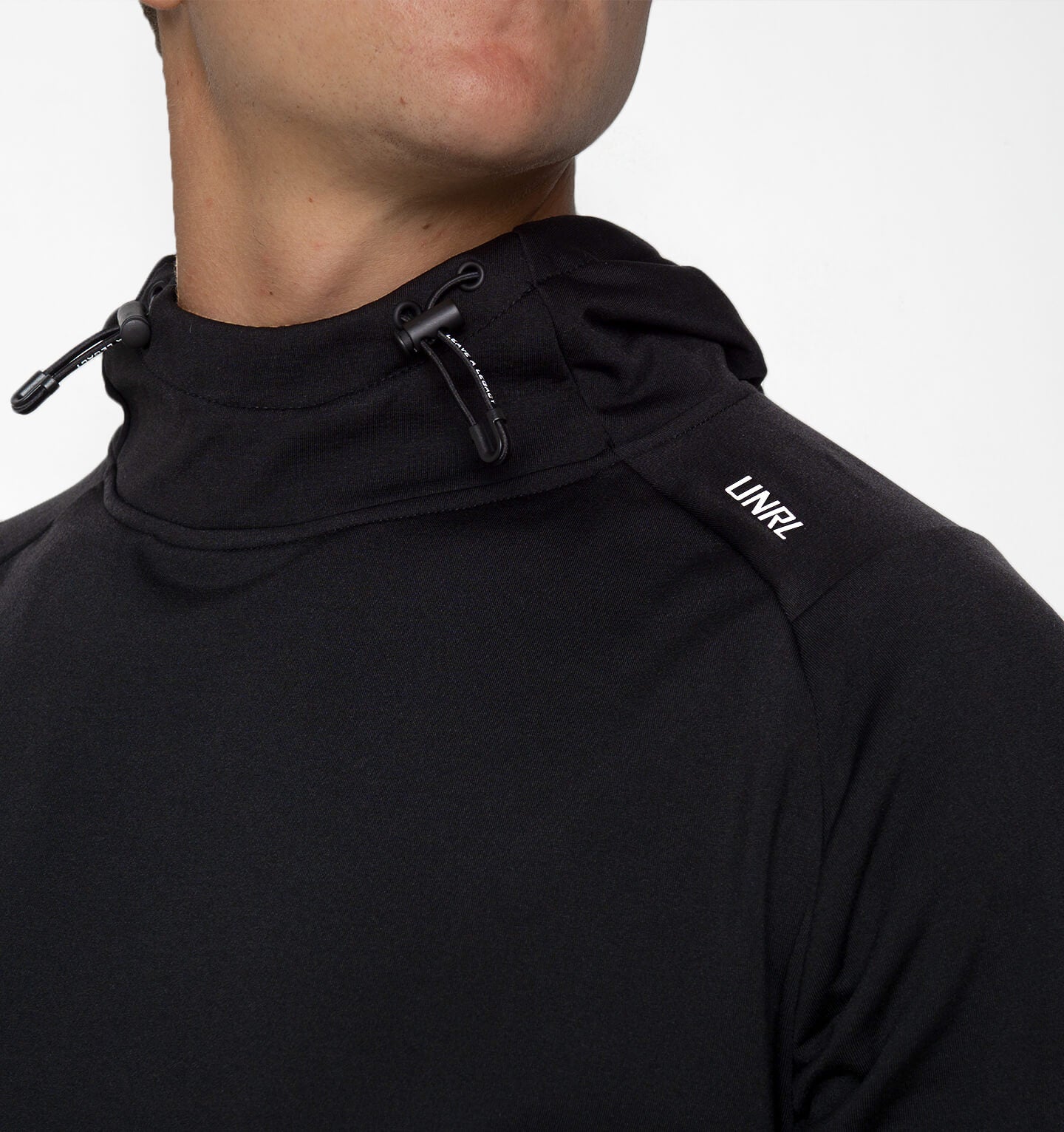 UNRL Crossover Hoodie II – Black