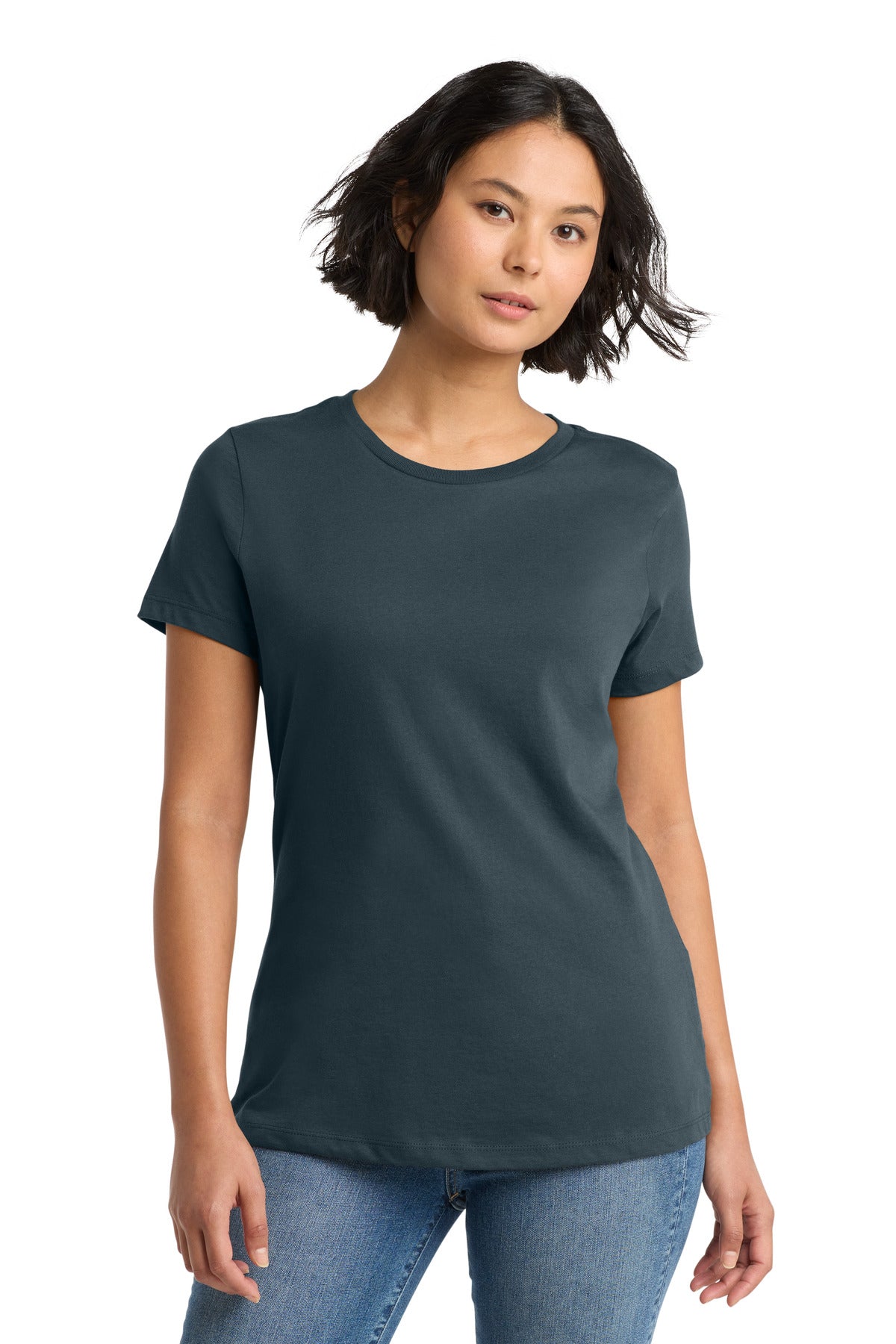 District ®  Women's Perfect Weight ® Tee. DM104L | Add Your Logo