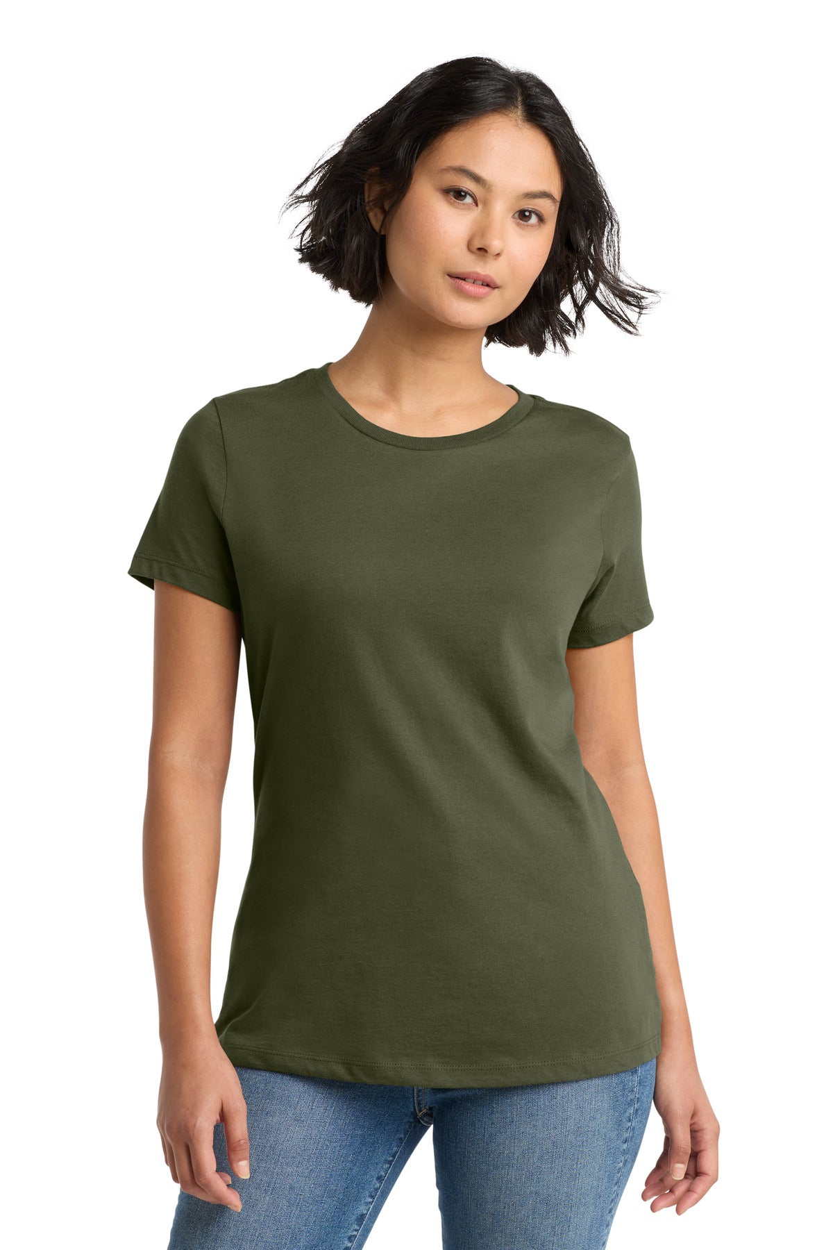 District ®  Women's Perfect Weight ® Tee. DM104L | Add Your Logo