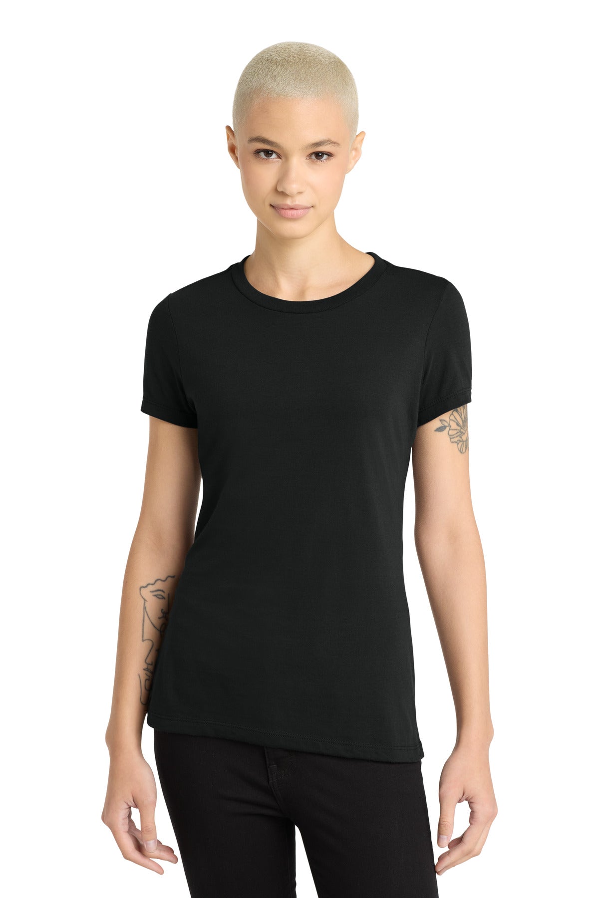 District  ®  Women's Perfect Blend ®  CVC Tee. DM108L | Add Your Logo