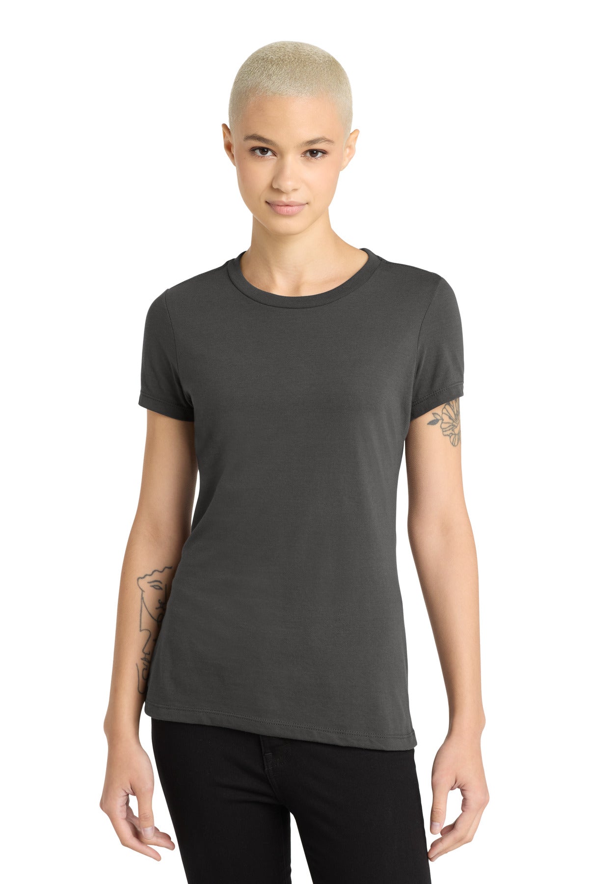 District  ®  Women's Perfect Blend ®  CVC Tee. DM108L | Add Your Logo