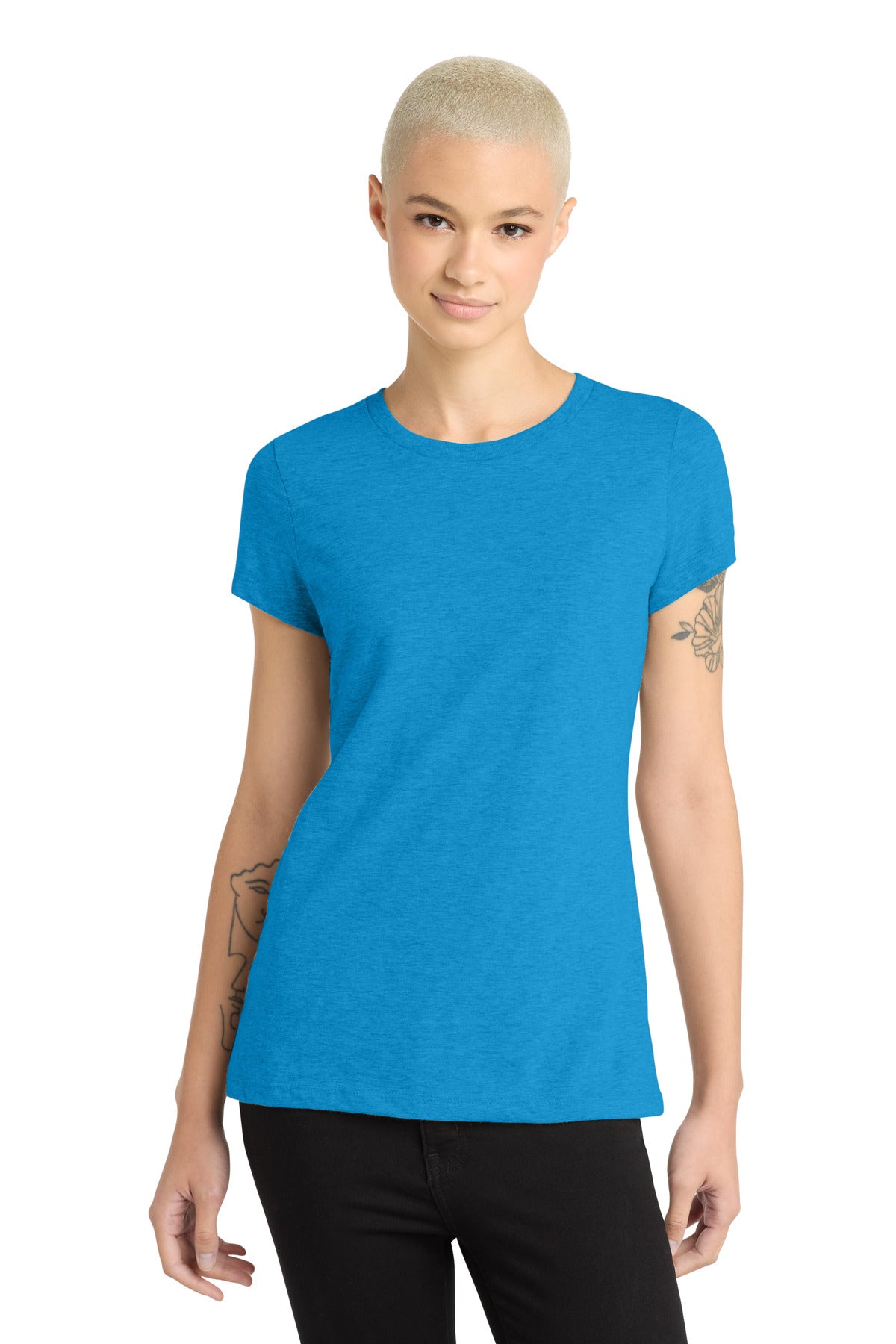 District  ®  Women's Perfect Blend ®  CVC Tee. DM108L | Add Your Logo