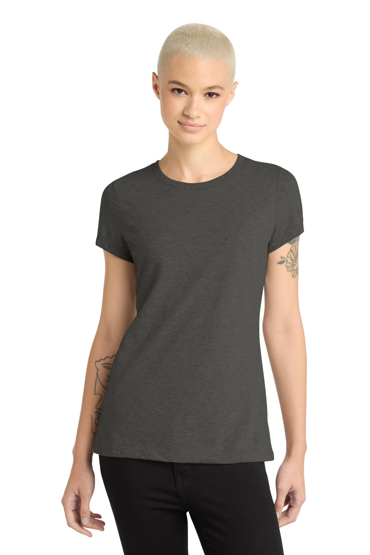District  ®  Women's Perfect Blend ®  CVC Tee. DM108L | Add Your Logo