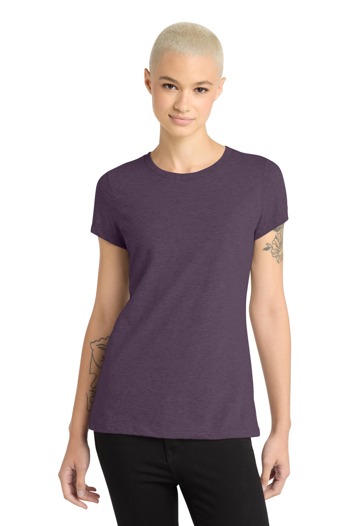 District  ®  Women's Perfect Blend ®  CVC Tee. DM108L | Add Your Logo