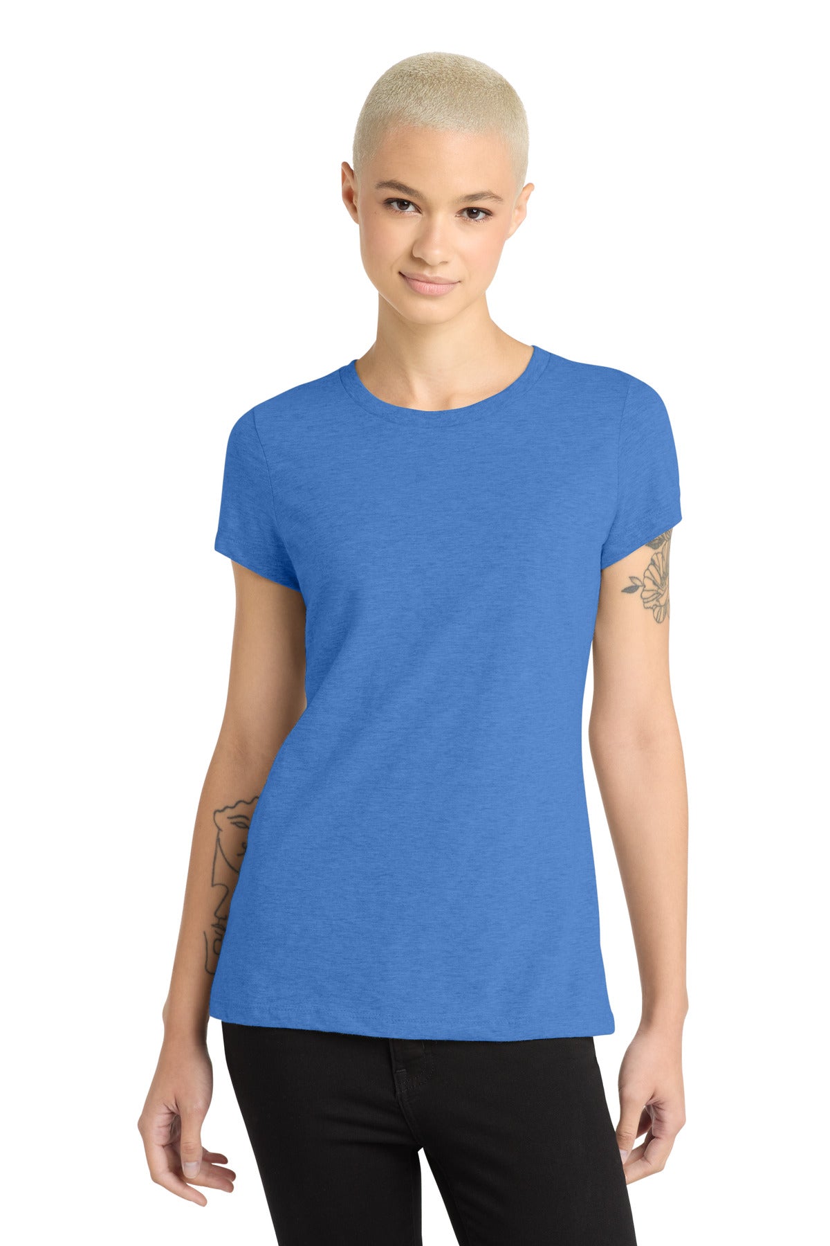 District  ®  Women's Perfect Blend ®  CVC Tee. DM108L | Add Your Logo