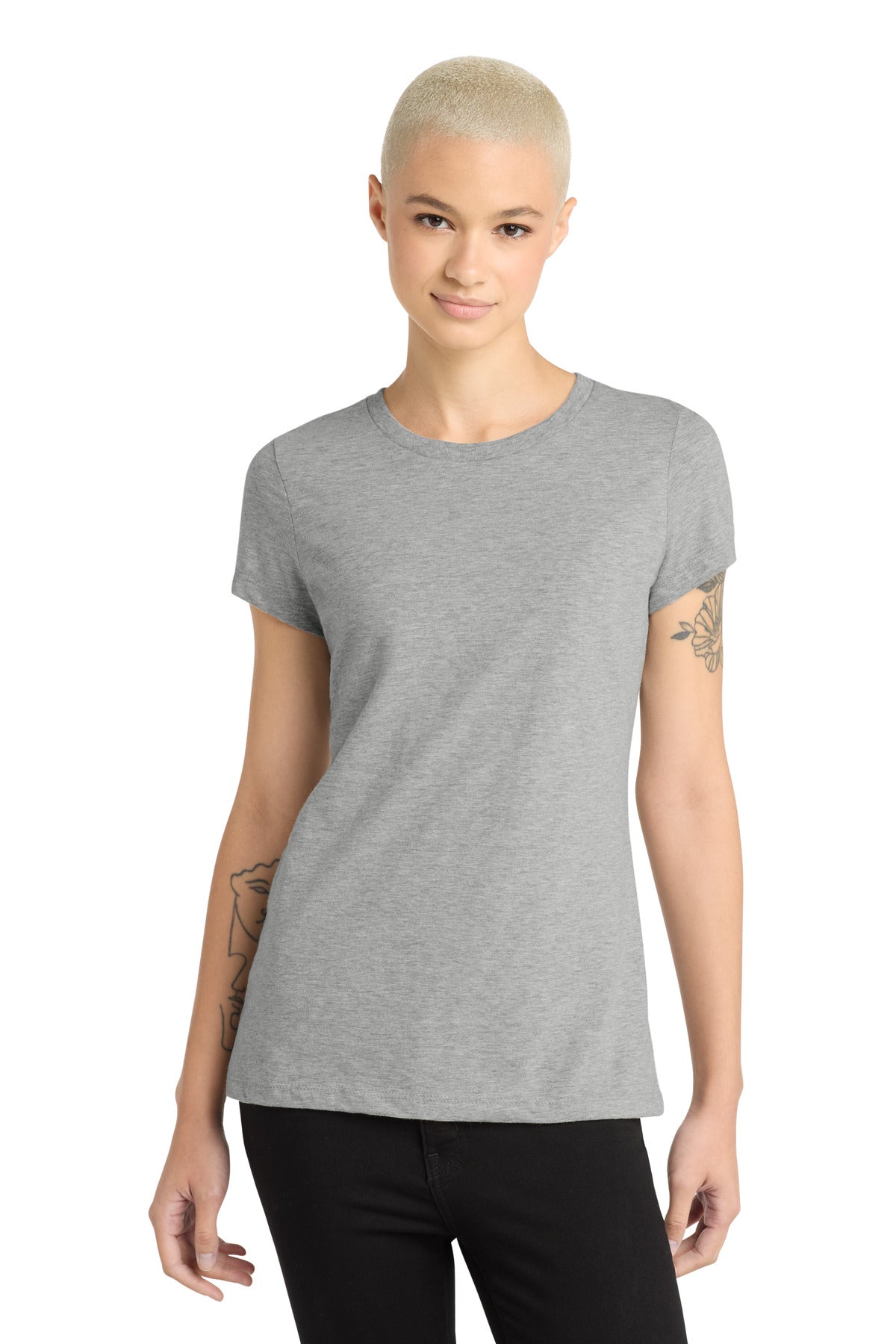 District  ®  Women's Perfect Blend ®  CVC Tee. DM108L | Add Your Logo