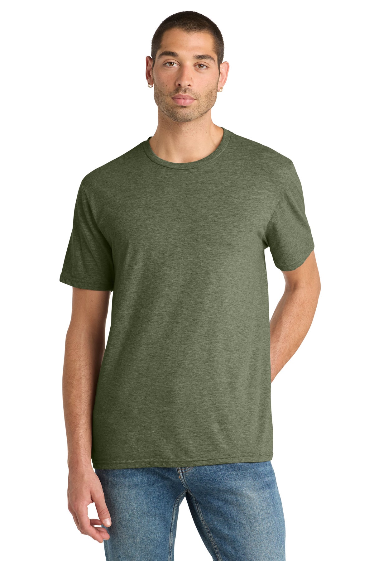District ®  Perfect Blend ®  CVC Tee. DM108 | Add Your Logo