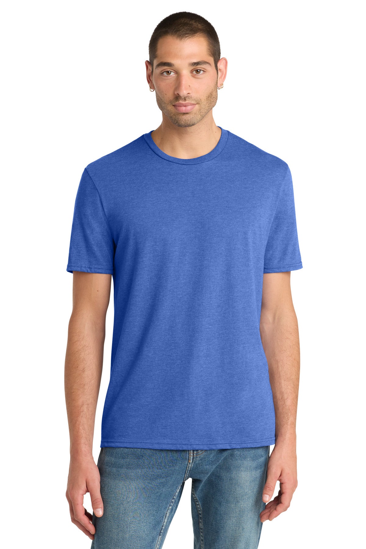 District ®  Perfect Blend ®  CVC Tee. DM108 | Add Your Logo