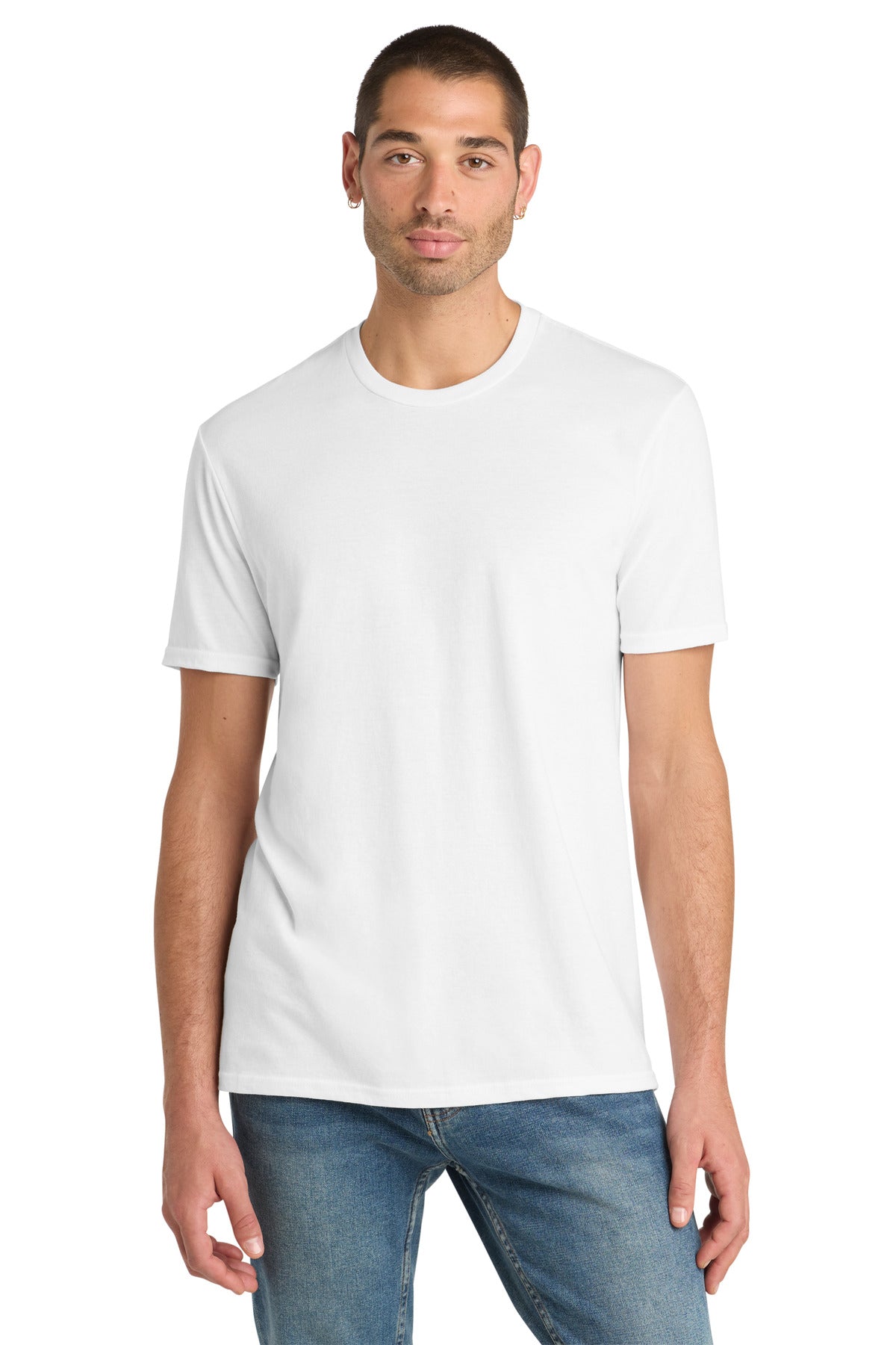 District ®  Perfect Blend ®  CVC Tee. DM108 | Add Your Logo