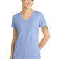 District ®  - Women's Perfect Weight ®  V-Neck Tee. DM1170L | Add Your Logo