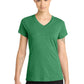 District ®  Women's Perfect Blend ®  CVC V-Neck Tee. DM1190L | Add Your Logo