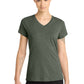 District ®  Women's Perfect Blend ®  CVC V-Neck Tee. DM1190L | Add Your Logo