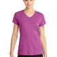 District ®  Women's Perfect Blend ®  CVC V-Neck Tee. DM1190L | Add Your Logo