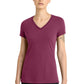District ®  Women's Perfect Blend ®  CVC V-Neck Tee. DM1190L | Add Your Logo