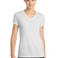 District ®  Women's Perfect Blend ®  CVC V-Neck Tee. DM1190L | Add Your Logo