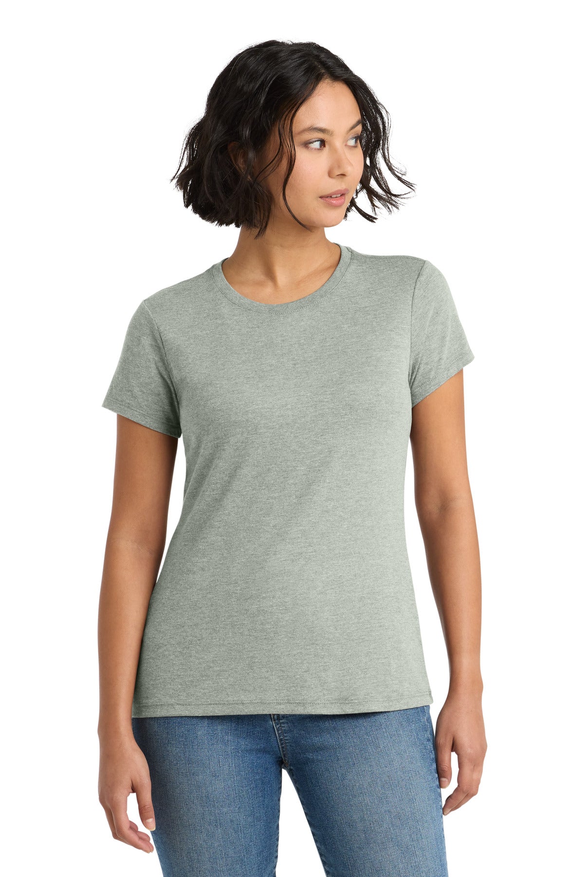 District    Women's Perfect Tri   Tee. DM130L