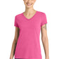 District ®  Women's Perfect Tri ®  V-Neck Tee. DM1350L | Add Your Logo