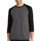 District  ®  Perfect Tri ®  3/4-Sleeve Raglan. DM136 | Add Your Logo