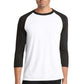 District  ®  Perfect Tri ®  3/4-Sleeve Raglan. DM136 | Add Your Logo