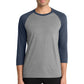 District  ®  Perfect Tri ®  3/4-Sleeve Raglan. DM136 | Add Your Logo
