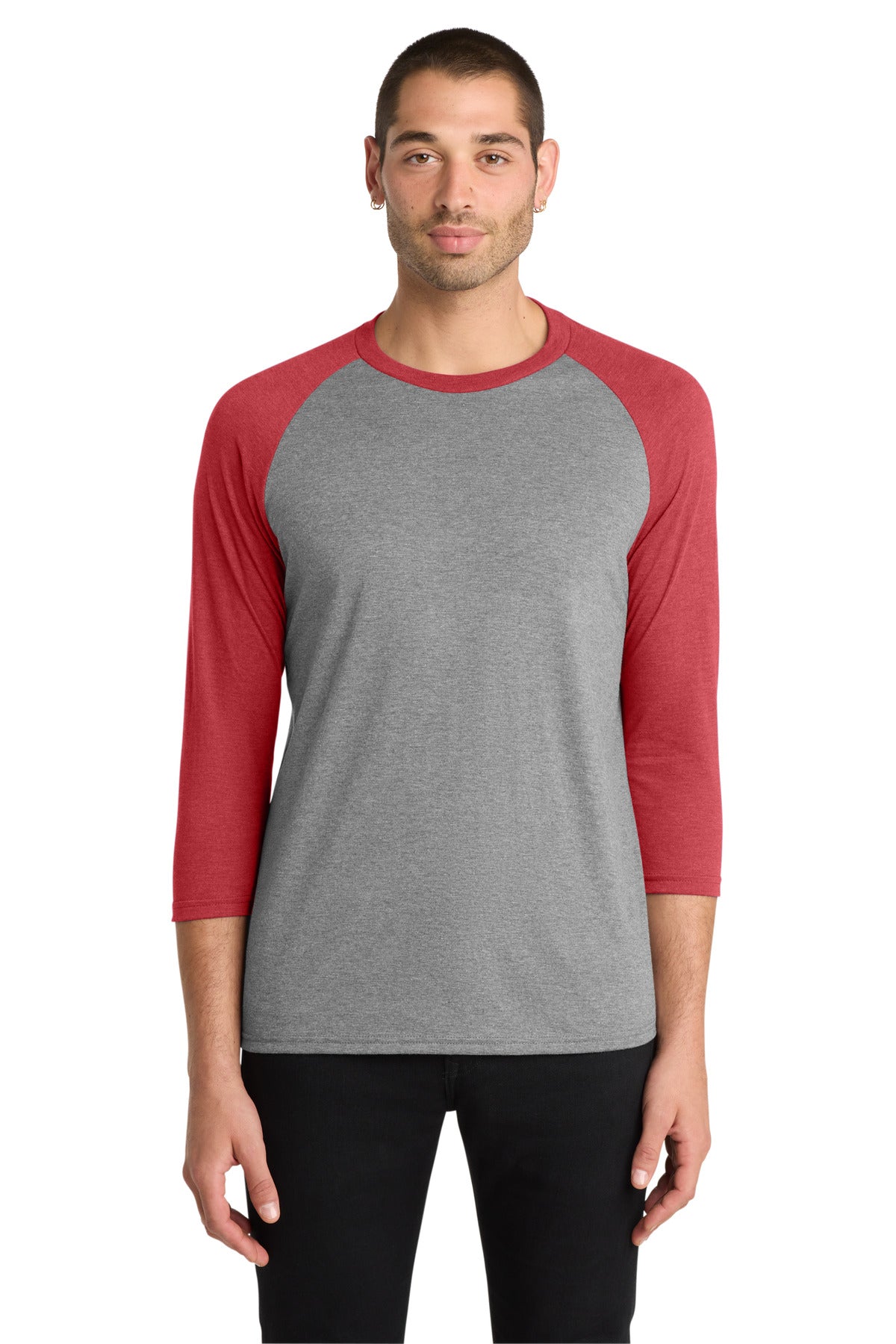 District  ®  Perfect Tri ®  3/4-Sleeve Raglan. DM136 | Add Your Logo
