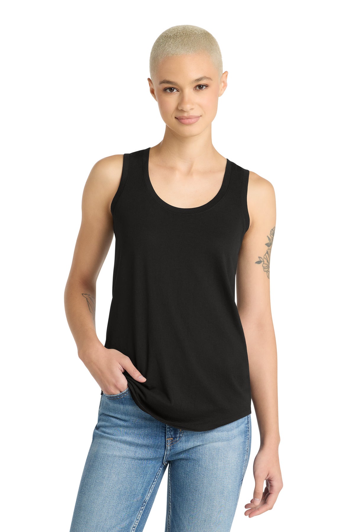 District  ®  Women's Perfect Tri ®  Racerback Tank. DM138L | Add Your Logo