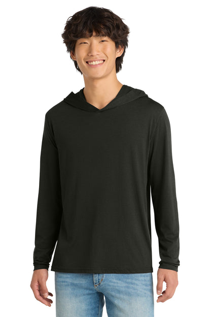 District ®  Perfect Tri ®  Long Sleeve Hoodie. DM139 | Add Your Logo