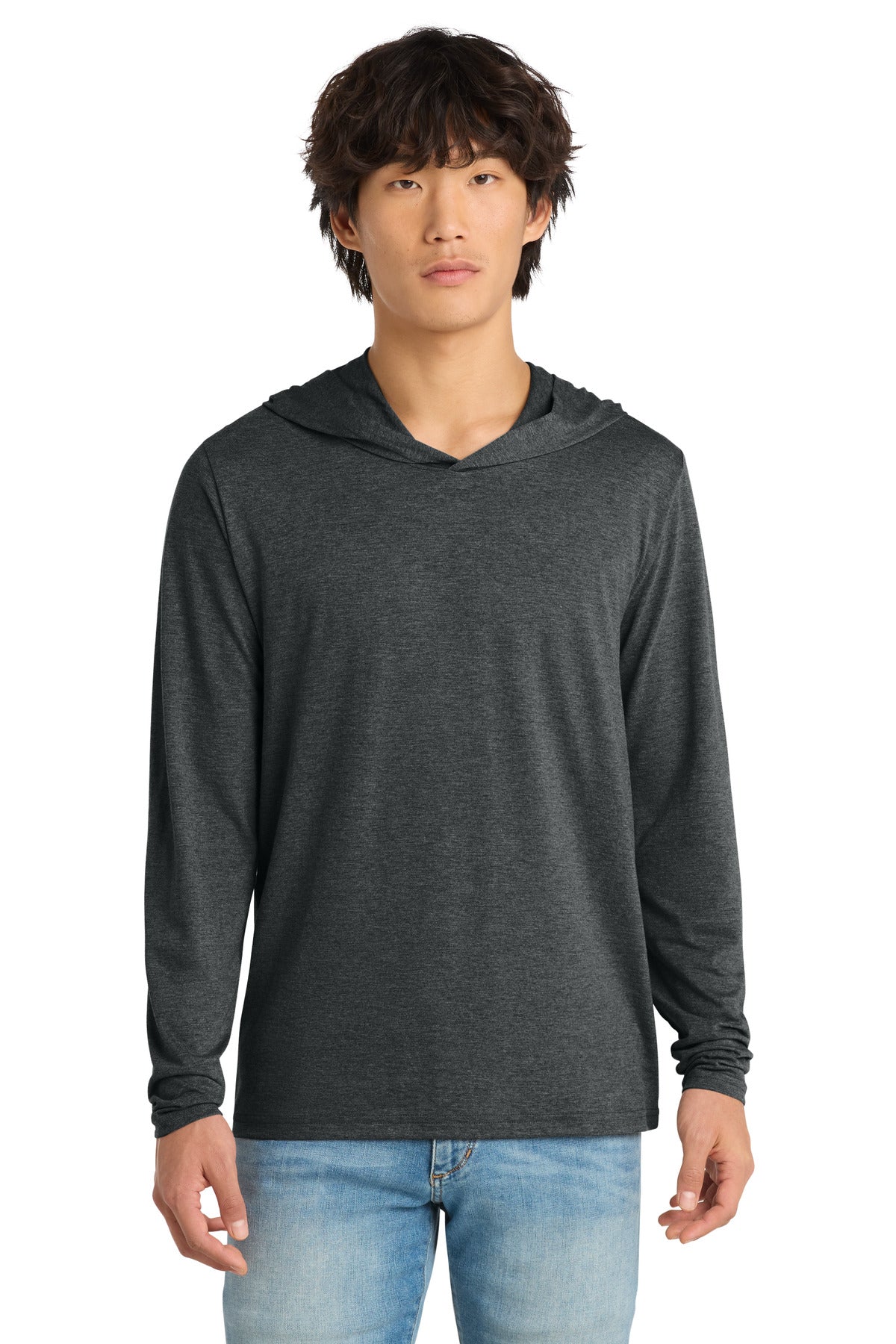 District ®  Perfect Tri ®  Long Sleeve Hoodie. DM139 | Add Your Logo